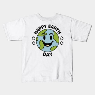 Happy Earth Day Kids T-Shirt